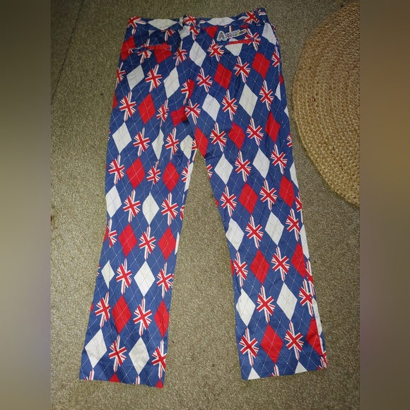 Royal Awesome Trew Brit Golf Pants Sz.38x32 - Picture 5 of 8